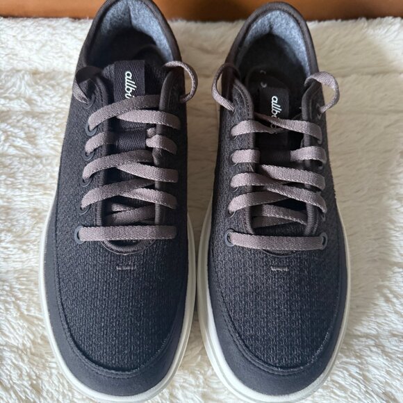 Allbirds Black Wool Pipers Everyday Sneaker, Mens Size 11 - Picture 2 of 6